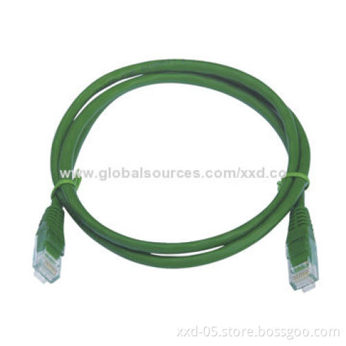 Cat6 Patch Cable for Computer and Network, HDPE Insulation, PVC JacketNew